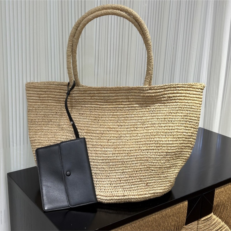 Women'S Raffia Bags - Tas Tote Raffia Alami Buatan Tangan