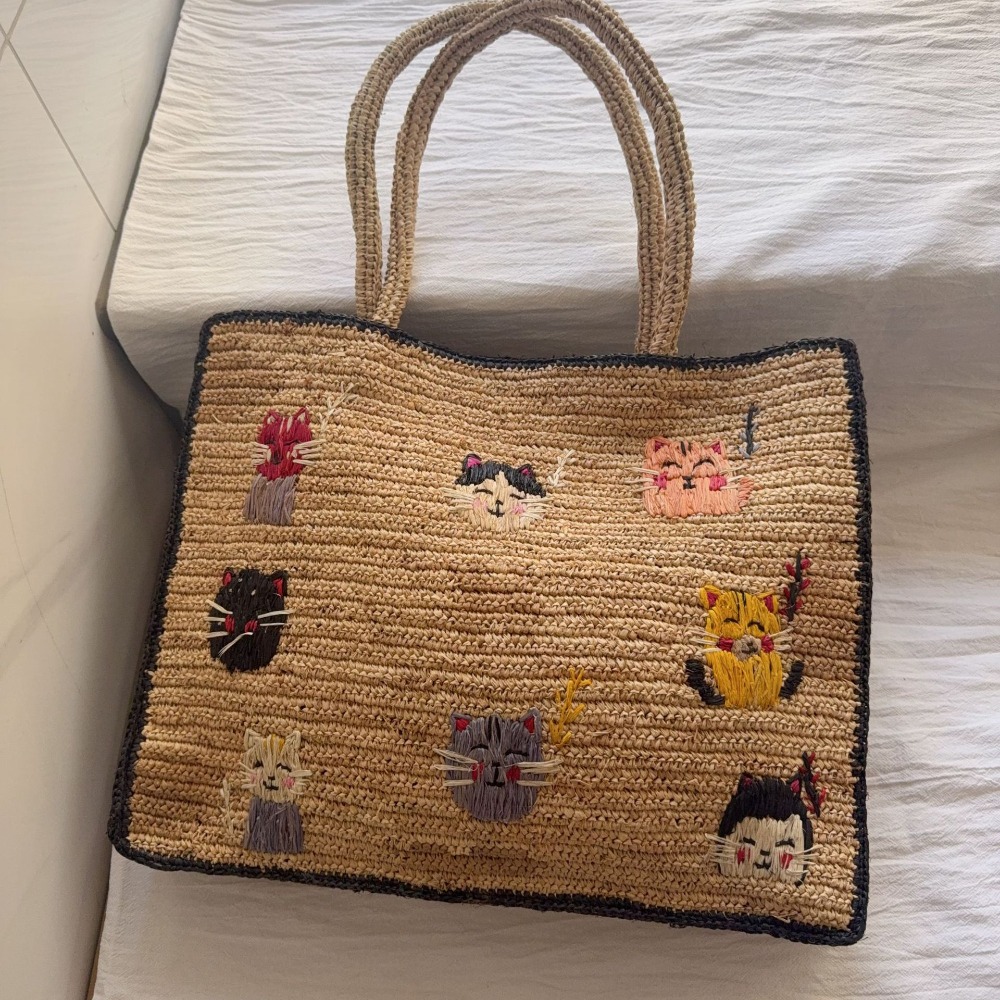 Women'S Raffia Bags - Tas Selempang Anyaman Rafia Baru 2026
