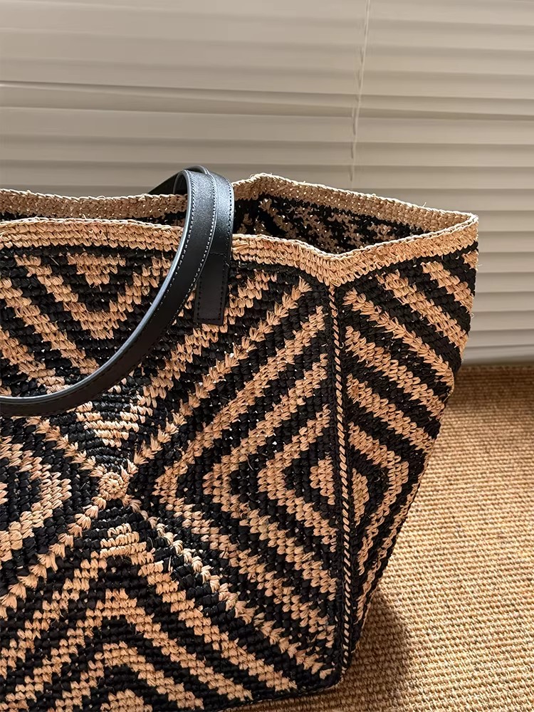 Tas Tangan Anyaman Jerami Raff - Women'S Raffia Bags ulasan dan harga