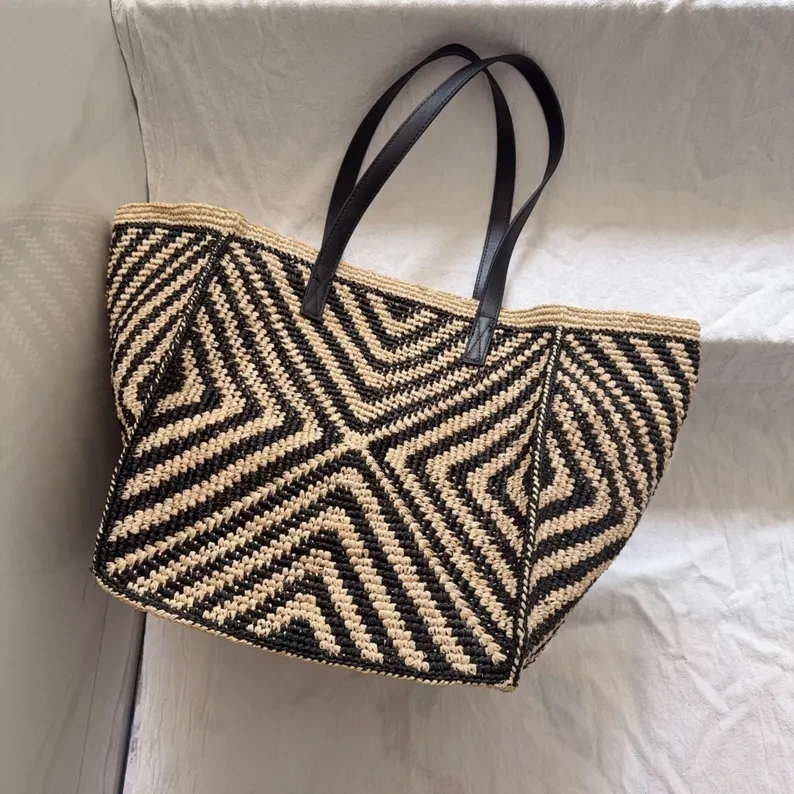 Tas Tangan Anyaman Jerami Raff - Women'S Raffia Bags ulasan dan harga
