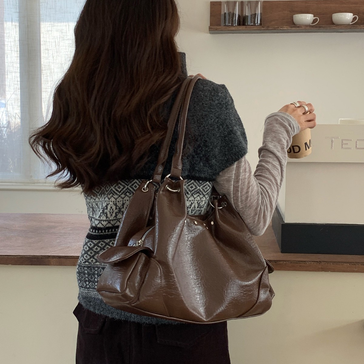 Tas Tangan Wanita Kasual denga - Women Hand Bags For Office ulasan dan harga