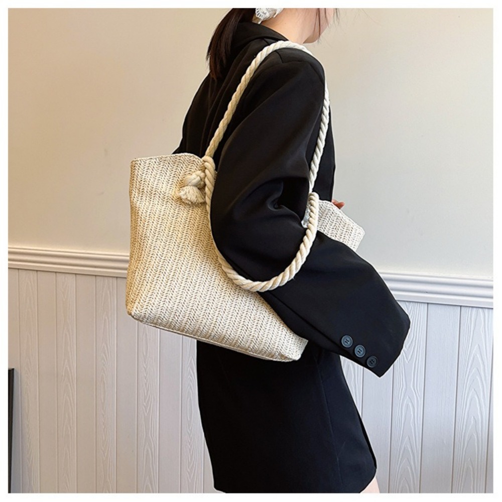 Tas Pantai Musim Panas Baru Ka - Women'S Raffia Bags ulasan dan harga