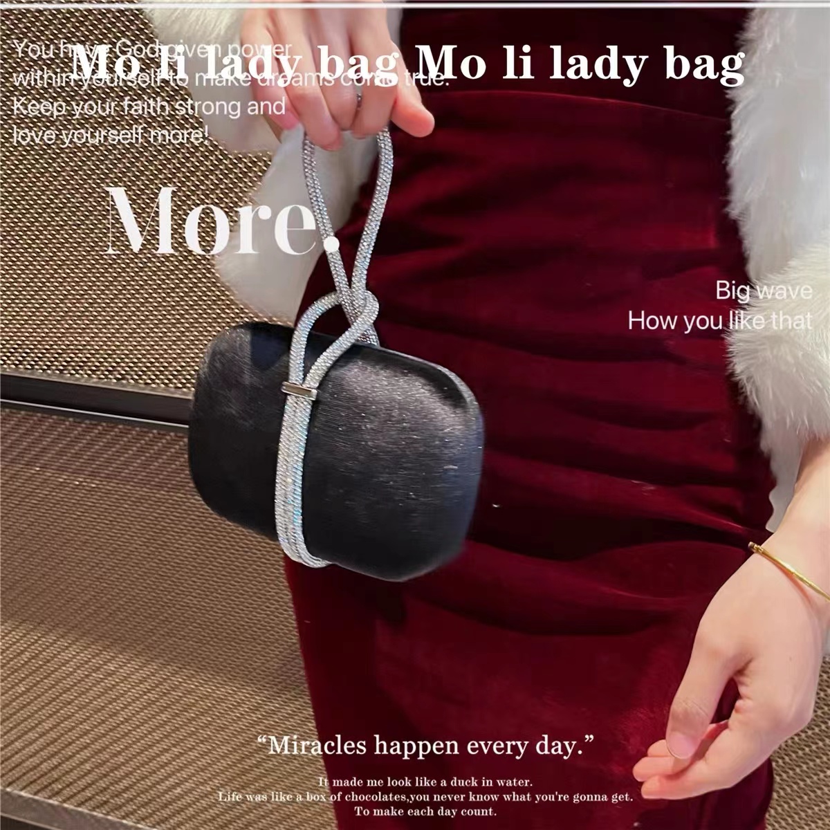 Tas persegi beludru mewah tas  - Women Bags On Sale ulasan dan harga