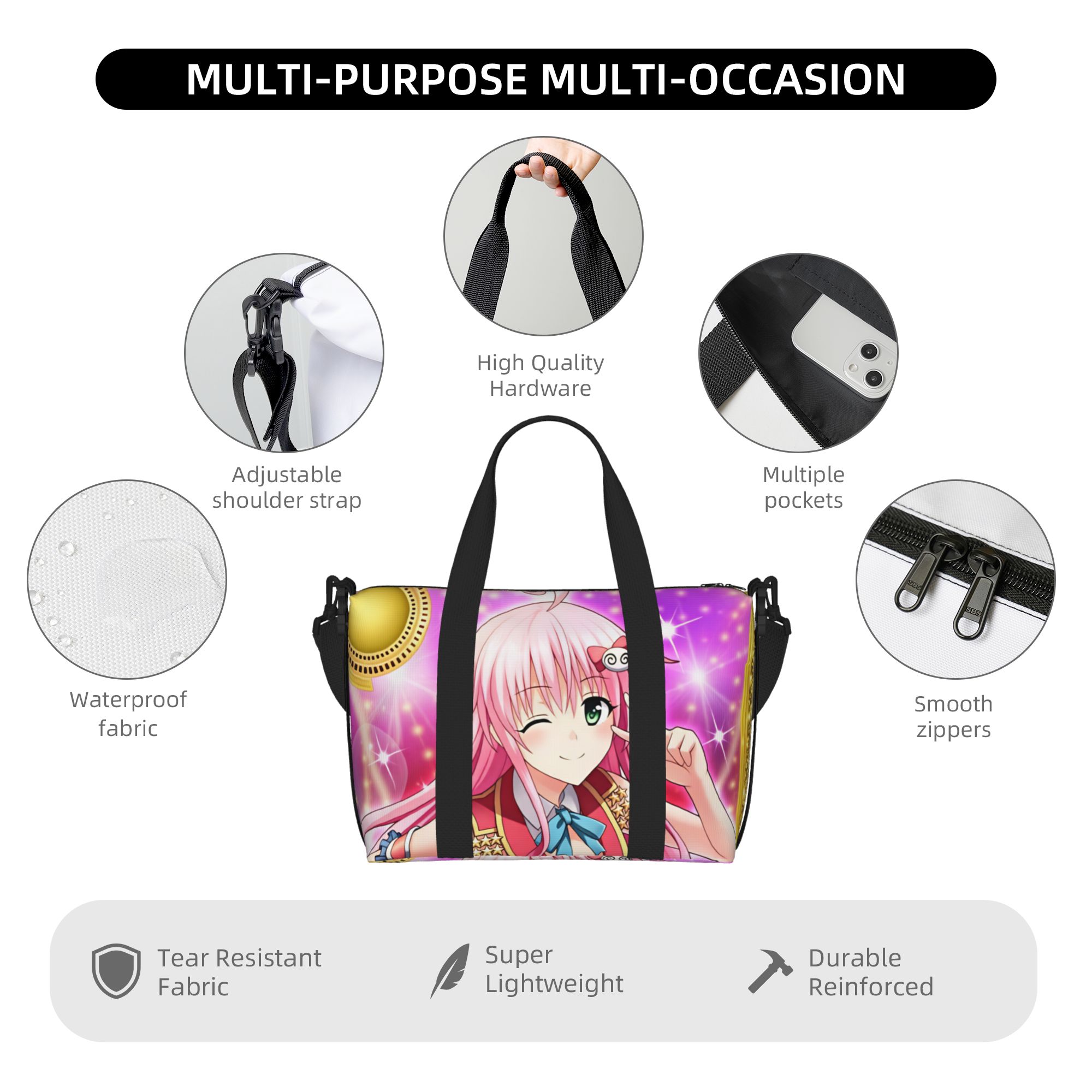 Tas Belanja Serbaguna Custom L - Women Bags Ru ulasan dan harga