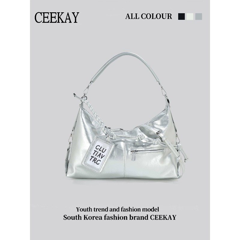 Tas Hobo Kulit Mengkilap CEEKA - Women Bags 2026 Trends ulasan dan harga