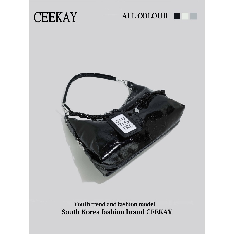 Tas Hobo Kulit Mengkilap CEEKA - Women Bags 2026 Trends ulasan dan harga