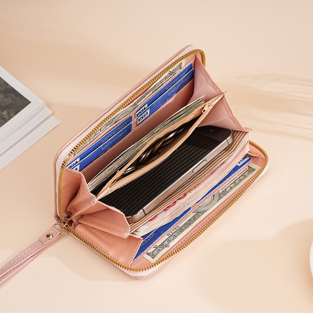 Dompet Panjang Kulit Mewah Den - Women Bags On Sale ulasan dan harga