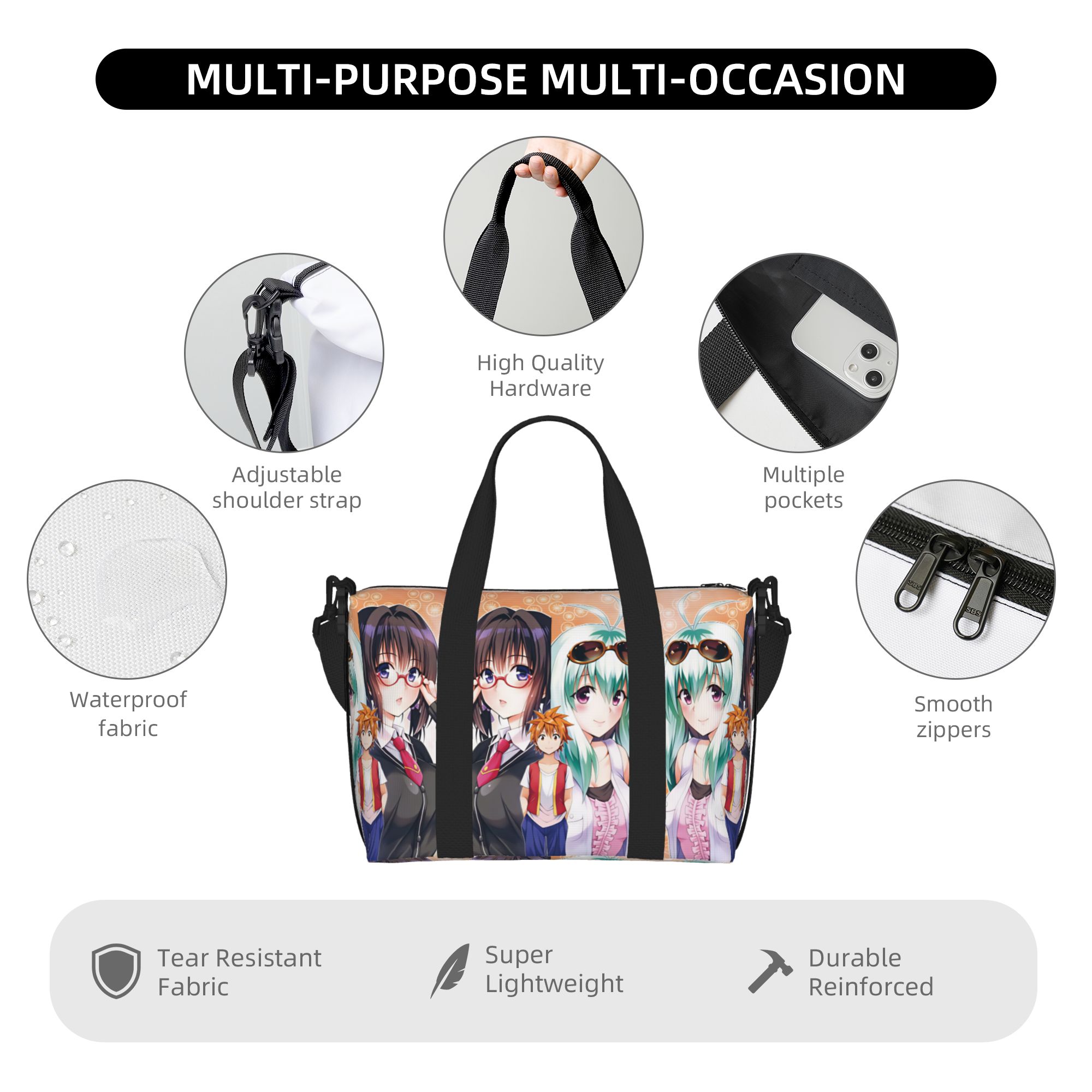 Tas Pantai dengan Desain Anime - Women Bags Ru ulasan dan harga